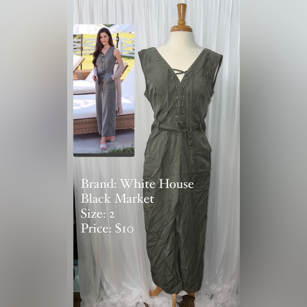 White House Black Market size 2 jumpsuit